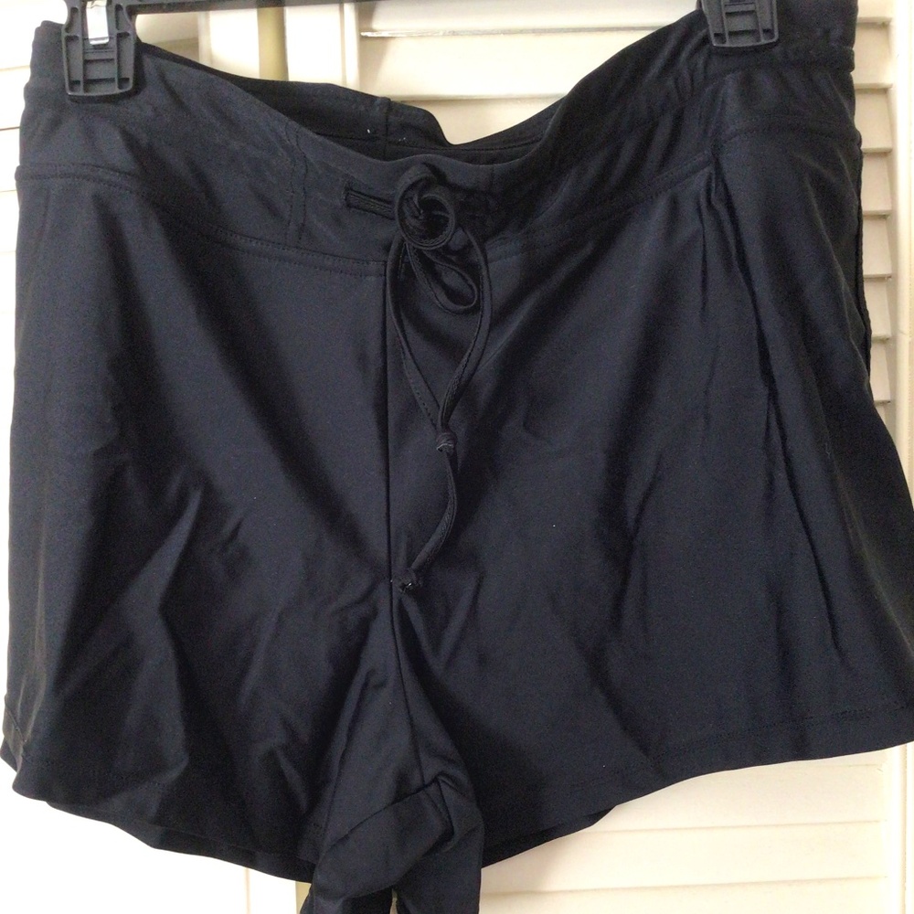 Boy shorts swim bottoms